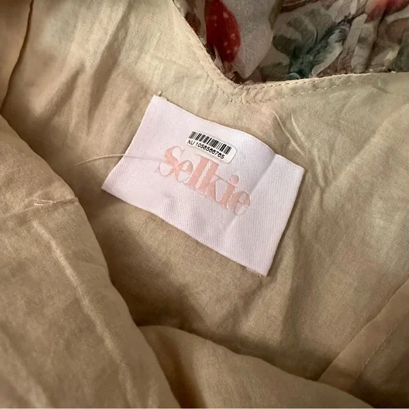 Selkie Elfin Mushroom Tiered Ruffle Gown - Picture 3 of 5